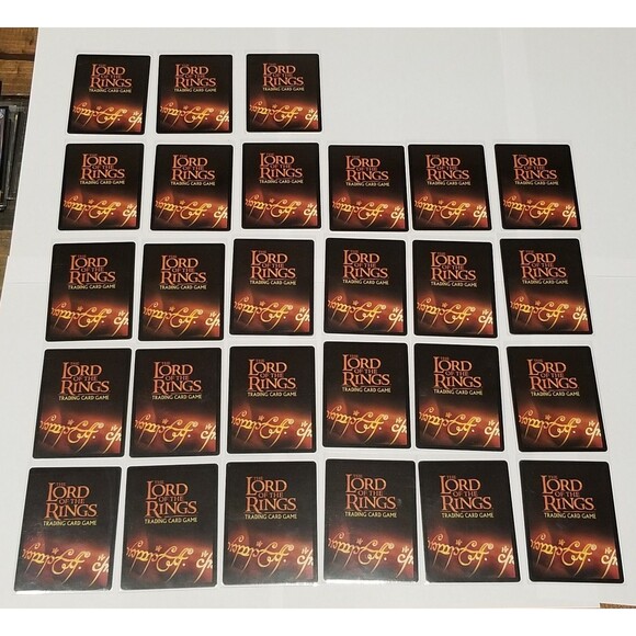 Lord Of The Rings TCG Shadows Lot Of 27 Rares Legolas Sting Attea Glamdring LOTR - Picture 9 of 13